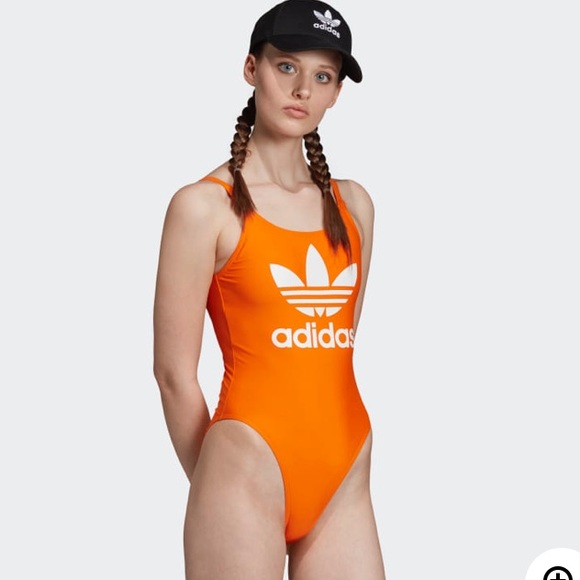 adidas trefoil swimsuit